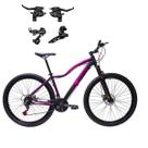 Bicicleta Aro 29 Ksw Mwza Feminina 24v Cambios Shimano e Trocadores Shimanos Freio Disco Mecanico Bicicleta Aro 29 Ksw Mwza Feminina 24v Cambios Shimano e Trocadores Shimanos Freio Disco Mecanico
