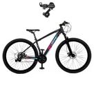 Bicicleta Aro 29 KSW XLT 100 21 Velocidades Aluminio MTB C/ Câmbio Traseiro SHIMANO
