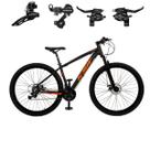 Bicicleta Aro 29 KSW XLT 100 24 Velocidades Alumínio MTB Câmbios e Trocadores SHIMANO
