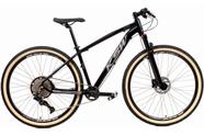 Bicicleta Aro 29 Ksw Xlt 12v Garfo com Trava K7 11/50 Freios Hidráulicos Kit 1x12 - Preto/Prata