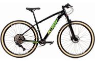 Bicicleta Aro 29 Ksw Xlt 12v Garfo com Trava K7 11/50 Freios Hidráulicos Kit 1x12 - Preto/Verde Bicicleta Aro 29 Ksw Xlt 12v Garfo com Trava K7 11/50 Freios Hidráulicos Kit 1x12 - Preto/Verde