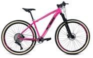 Bicicleta Aro 29 Ksw Xlt 12v Garfo com Trava K7 11/50 Freios Hidráulicos Kit 1x12 - Rosa