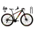 Bicicleta Aro 29 Ksw Xlt 24v Câmbio Shimano Acera K7 Garfo Trava Freio A Disco - Preto-vermelho-amarelo Tam.19 Bicicleta Aro 29 Ksw Xlt 24v Câmbio Shimano Acera K7 Garfo Trava Freio A Disco - Preto-vermelho-amarelo Tam.19