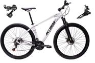Bicicleta Aro 29 Ksw Xlt 24v Câmbios Shimano Tz Freio a Disco Garfo com Suspensão Quadro Alumínio