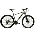 Bicicleta Aro 29 Ksw Xlt 24v Freio A Disco Suspensão Mountain Bike Alumínio Prata 17