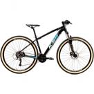Bicicleta Aro 29 Ksw Xlt 24v K7 Câmbios Shimano Freio Hidráulico Garfo Trava Pneu Faixa - Preto/azul Tam.15
