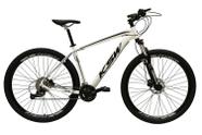 Bicicleta aro 29 Ksw Xlt 27v Câmbios Shimano Altus Freios Hidráulicos Branca Tam. 17