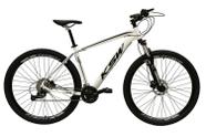 Bicicleta aro 29 Ksw Xlt 27v Câmbios Shimano Altus Freios Hidráulicos Branca Tam. 19