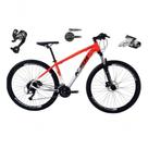 Bicicleta Aro 29 Ksw Xlt 27v Câmbios Shimano Altus Freios Hidráulicos Garfo Com Trava - Laranja-branco Bicicleta Aro 29 Ksw Xlt 27v Câmbios Shimano Altus Freios Hidráulicos Garfo Com Trava - Laranja-branco