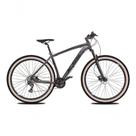 Bicicleta Aro 29 Ksw Xlt 27v Freio Hidráulico K7 Garfo Trava Pneu Faixa - Grafite Tam.21