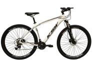 Bicicleta Aro 29 Ksw Xlt Câmbios Shimano 24v Freio a Disco Hidráulico Garfo Com Trava - Branco - Tamanho 15