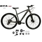 Bicicleta Aro 29 Ksw Xlt Kit 2x9 Gta Sunrun Freio Disco K7 11/36 Pedivela 24/38d Garfo Com Trava - Grafite Tam.19 Bicicleta Aro 29 Ksw Xlt Kit 2x9 Gta Sunrun Freio Disco K7 11/36 Pedivela 24/38d Garfo Com Trava - Grafite Tam.19