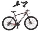 Bicicleta Aro 29 KSW XTL 100 24 Velocidades MTB Alumínio Freios a Disco Mecânico Câmbios SHIMANO