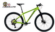 Bicicleta Aro 29 Nero 5 Peças Inteira Absolute 12v Garfo com Trava k7 11/52 Freio a Disco Hidráulico. Verde