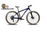 Bicicleta Aro 29 Nero 5 Peças Inteira Absolute 12v Garfo Trava Ombro K7 Freio Hidráulico Pneu com Faixa. Azul