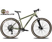 Bicicleta Aro 29 Nero 5 Peças Inteira Absolute 12v Garfo Trava Ombro K7 Freio Hidráulico Pneu Faixa. Oliva