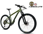 Bicicleta Aro 29 Nero 5 Peças Inteira Absolute 12v Hollowtech Freio a Disco Hidráulico k7 11/52 Garfo Trava no Guidão. Oliva Bicicleta Aro 29 Nero 5 Peças Inteira Absolute 12v Hollowtech Freio a Disco Hidráulico k7 11/52 Garfo Trava no Guidão. Oliva