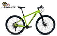 Bicicleta Aro 29 Nero 5 Peças Inteira Absolute 12v Hollowtech Garfo com Trava k7 11/52 Freio Hidráulico. Verde