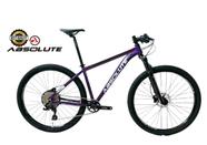 Bicicleta Aro 29 Nero 5 Peças Inteira Absolute 12v Hollowtech Garfo Trava k7 11/52 Freio Hidráulico. Roxo