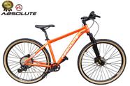 Bicicleta Aro 29 Nero 5 Peças Inteira Absolute 12v Hollowtech Garfo Trava No Guidão k7 11/52 Freio Hidráulico Pneu Faixa