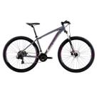 Bicicleta Aro 29 Oggi Hacker Sport 21v - Grafite/Rosa/Preto