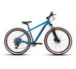 Bicicleta aro 29 Pulse Cambio Absolute 1x12 Freio Disco Hidralico Cubo K7 Azul/Preto