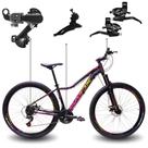 Bicicleta Aro 29 Quadro Rebaixado SAIDX Beauty 21 Marchas Freio Disco