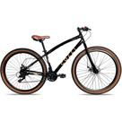 Bicicleta ARO 29 Vancouver Preto Brilhante com 21 Velocidades Estilo Retrô
