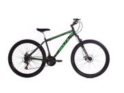 Bicicleta Aro 29 Woltz Aço Carbono Freios A Disco Garfo com Suspensão
