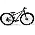 Bicicleta aro29 Absolute Nero 5 Freeride K7 Single Freio Hidraulico Shimano Mt200 Garfo Rigido Cinza