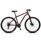 Bicicleta Athena Aro 29 Em Aço Com 21 Marchas Colli Preto-laranja