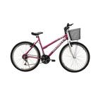 Bicicleta Athor Aro 26 Model 4060 Rosa/branco