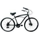 Bicicleta Beach Caiçara 29 Freio A Disco 21 Marchas Preto