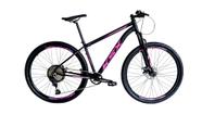 Bicicleta bike aro 29 mtb alumínio ksx sd7 12v marchas freio a disco