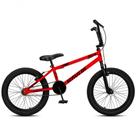 Bicicleta BMX Cross Aro 20 RV-X Aro Aero Freio V-Brake Ravok Vermelho Bicicleta BMX Cross Aro 20 RV-X Aro Aero Freio V-Brake Ravok Vermelho