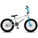 Bicicleta BMX Pro-X Serie 1 Aro 20 Branco com Azul