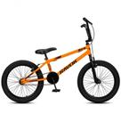 Bicicleta Bmx Rv-X Aro 20 Quadro em Aço Freio V-Brake Laranja Ravok