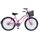 Bicicleta Caiçara Beach Aro 26 Feminina Retro Rodas Aero Super Leve Rolamentos Revisada e Lubrificada Com Cestinha Bicicleta Caiçara Beach Aro 26 Feminina Retro Rodas Aero Super Leve Rolamentos Revisada e Lubrificada Com Cestinha