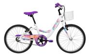 Bicicleta Caloi Ceci Aro 20 Branca Feminina
