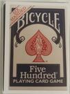 Bicicleta Card Deck Six Hands 500 com estojo plástico