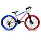 Bicicleta Colli Grau Aro 26 Freios A Disco Bicolor Quadro 13 Bicicleta Colli Grau Aro 26 Freios A Disco Bicolor Quadro 13