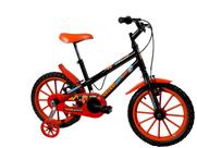 Bicicleta colli spinossauro aventuras aro 16 s/m masc preto fosco d