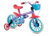 Bicicleta Com Rodinhas Aro 12 Bike do Stitch Nathor Disney