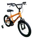 Bicicleta com rodinhas de apoio Infantil aro 16