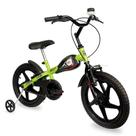 Bicicleta Com Rodinhas Infantil Aro 16 VR 600 Verde Neon Verden Bikes