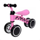 Bicicleta De Equilíbrio Andador Infantil Bike Sem Pedal Cor Rosa