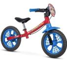Bicicleta de Equilíbrio Aro 12 Nathor Balance Spider HomemAranha Sem Pedal e Freio