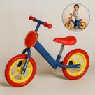Bicicleta De Equilibrio Balance Com Freio Aro 12 Azul e Vermelha Bicicleta De Equilibrio Balance Com Freio Aro 12 Azul e Vermelha