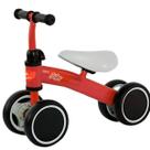 Bicicleta De Equilíbrio Infantil Até 20Kg Vermelha Castela