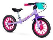 Bicicleta De Equilíbrio Sem Pedal Cecizinha Aro 12 Nathor Cor Lilás